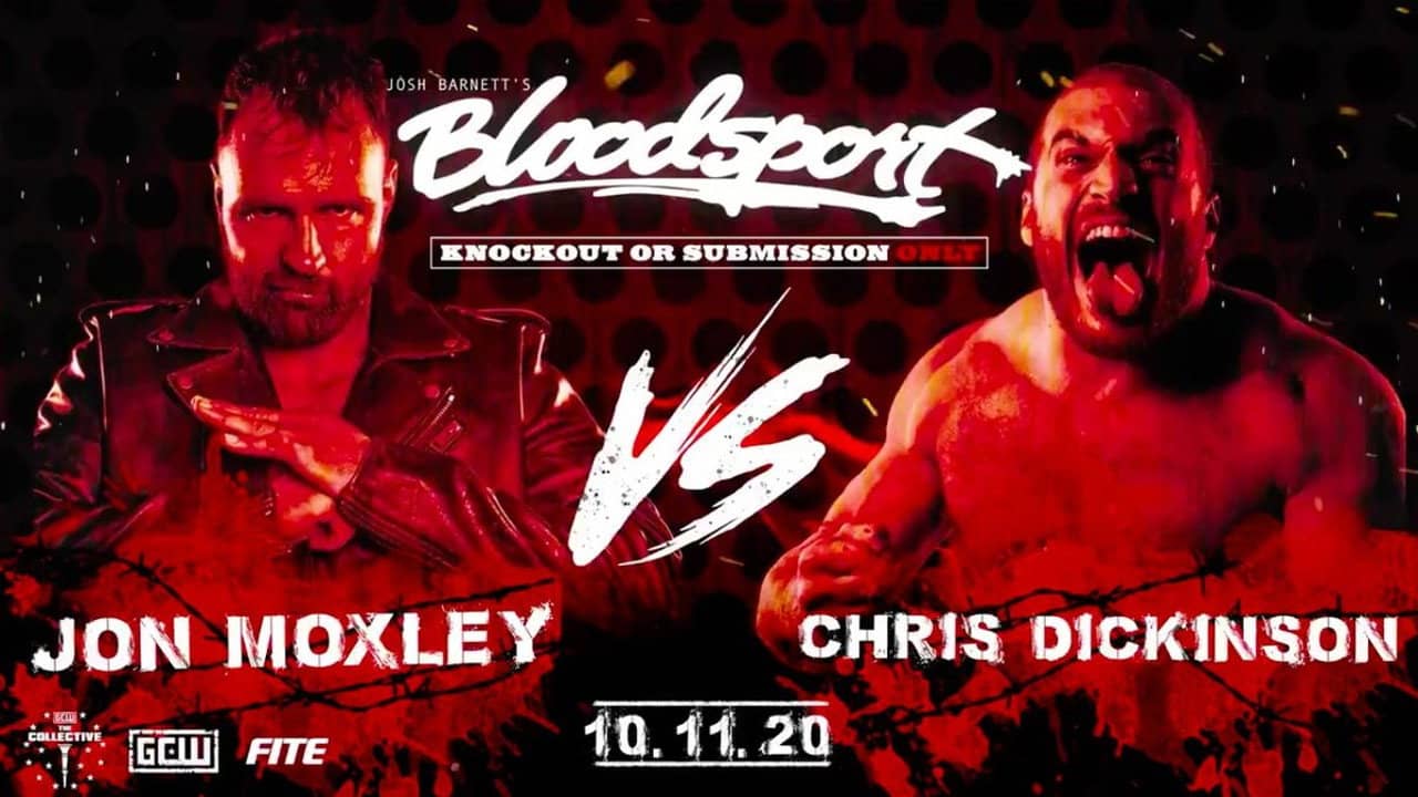 GCW Josh Barnett's Bloodsport 3 backdrop