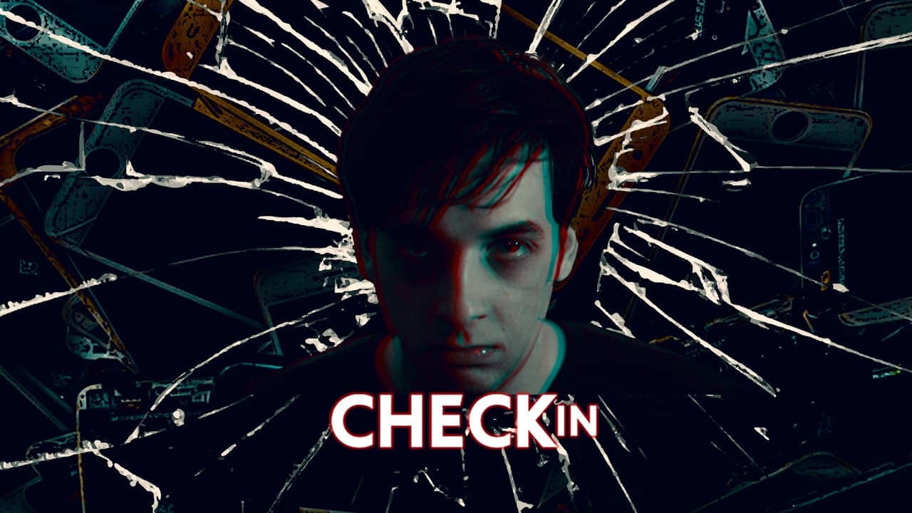 Check In backdrop
