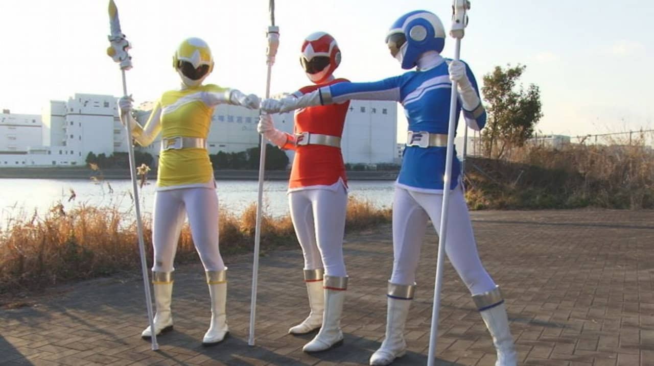 ZEOD-13 Sexual Dynamite Heroine 19: Mediums the Evil Busters Triple Lancer backdrop