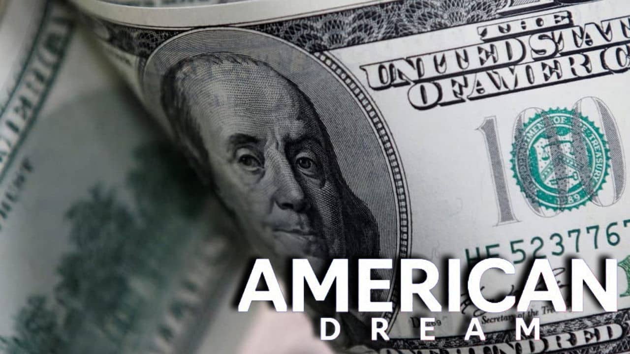 American Dream backdrop