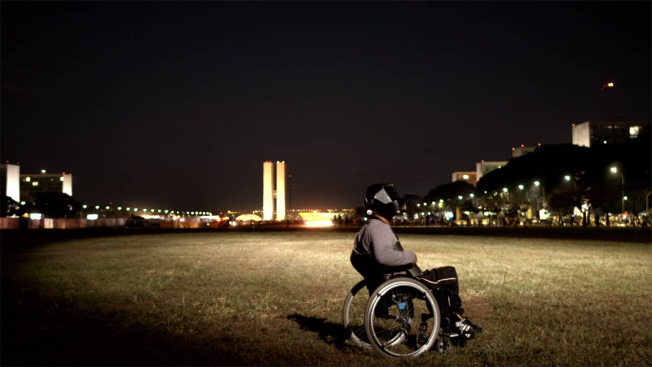 Once There Was Brasília backdrop