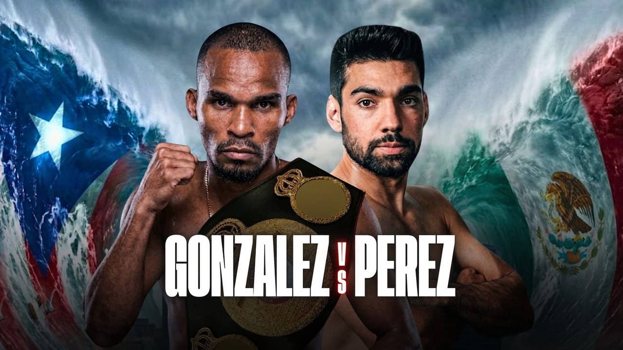 Jonathan Gonzalez vs. Abraham Perez backdrop