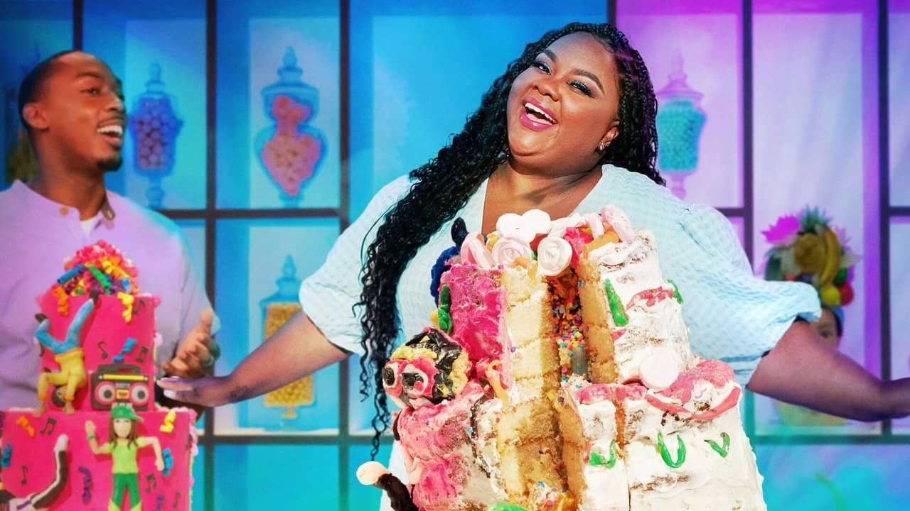 The Big Nailed It Baking Challenge backdrop