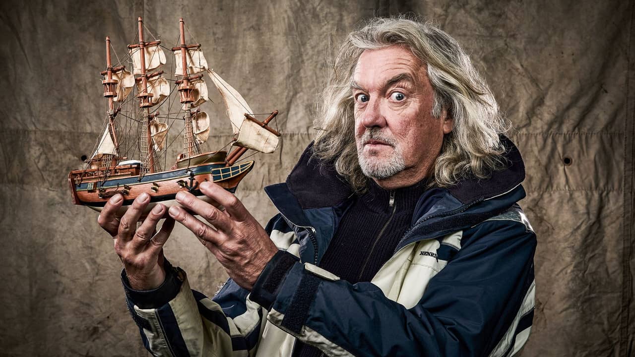 James May's Great Explorers backdrop