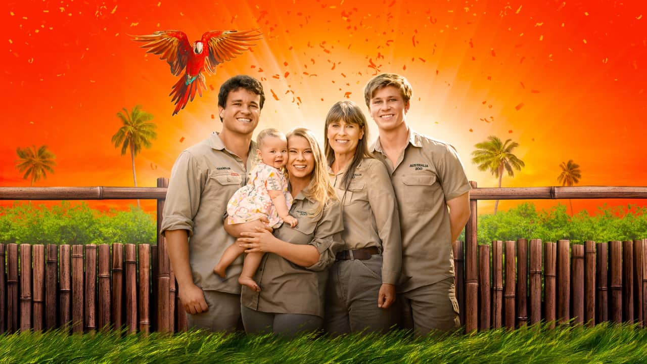 Crikey! It's the Irwins backdrop