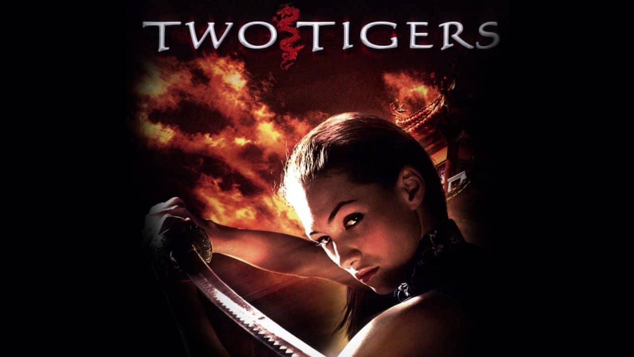 Two Tigers backdrop