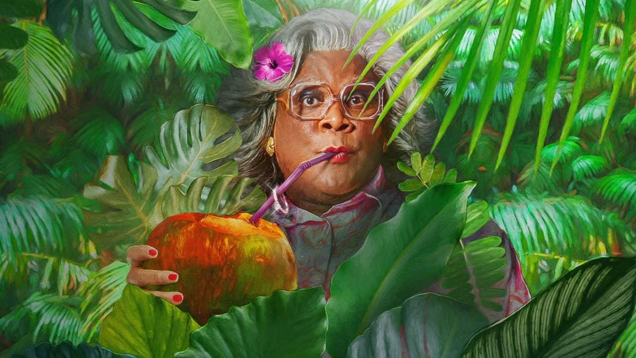 Madea's Destination Wedding backdrop