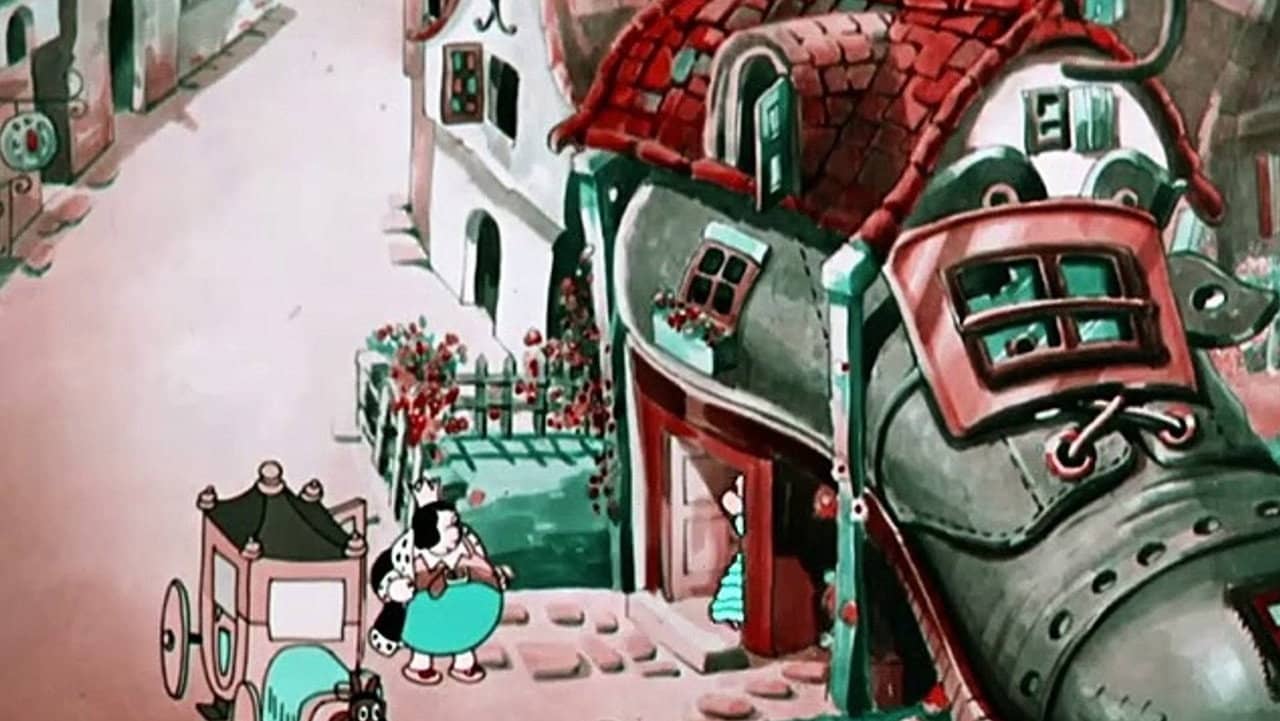 The Merry Old Soul backdrop