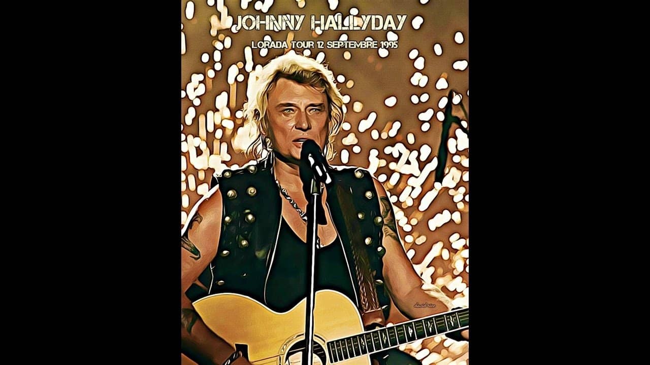 Johnny Hallyday - Lorada Tour backdrop