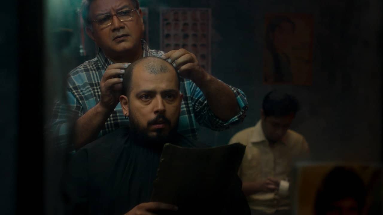 Barber of the Gods backdrop