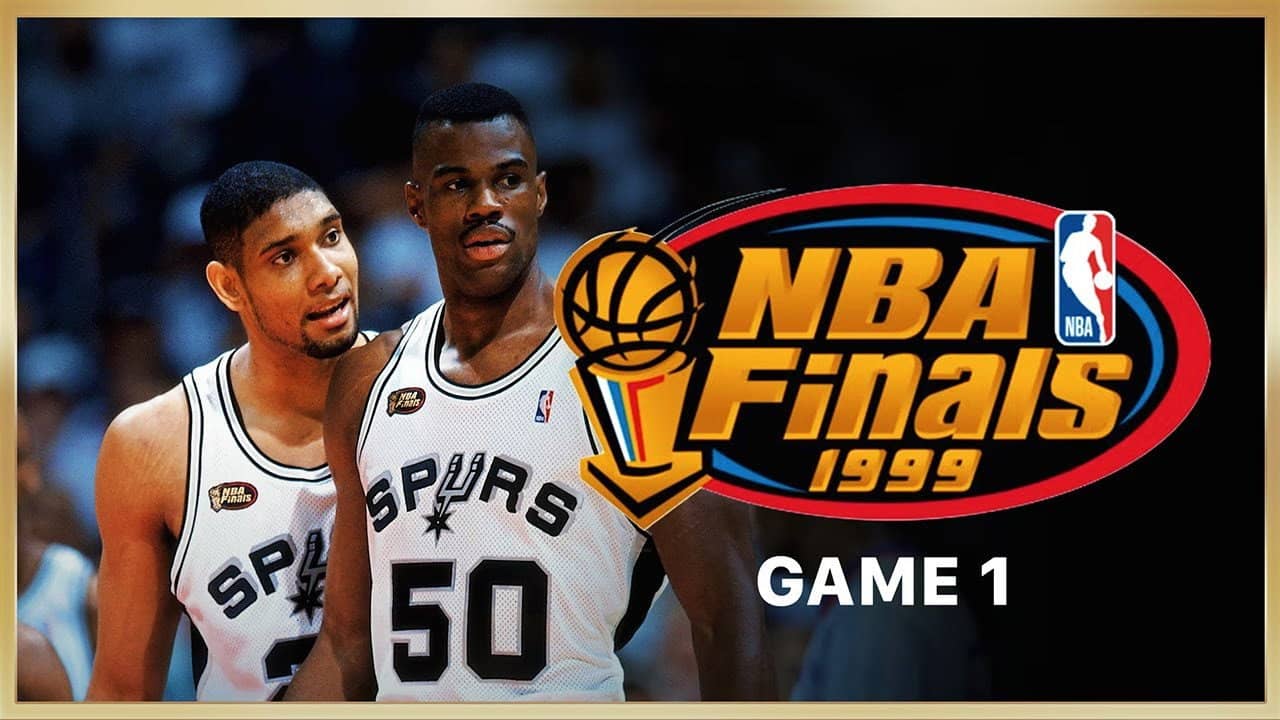 The 1999 NBA Finals backdrop