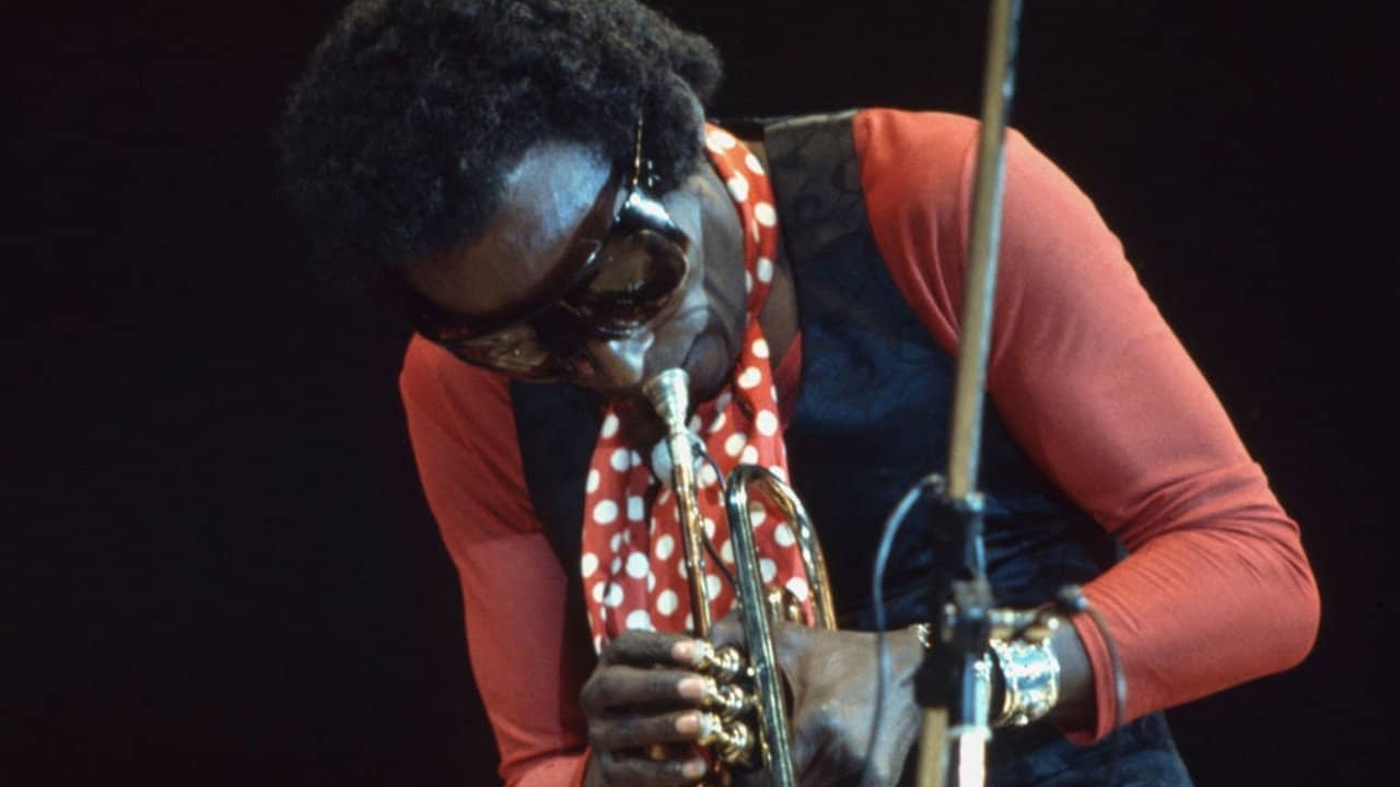 Miles Davis - Newport Festival - Live in Paris backdrop