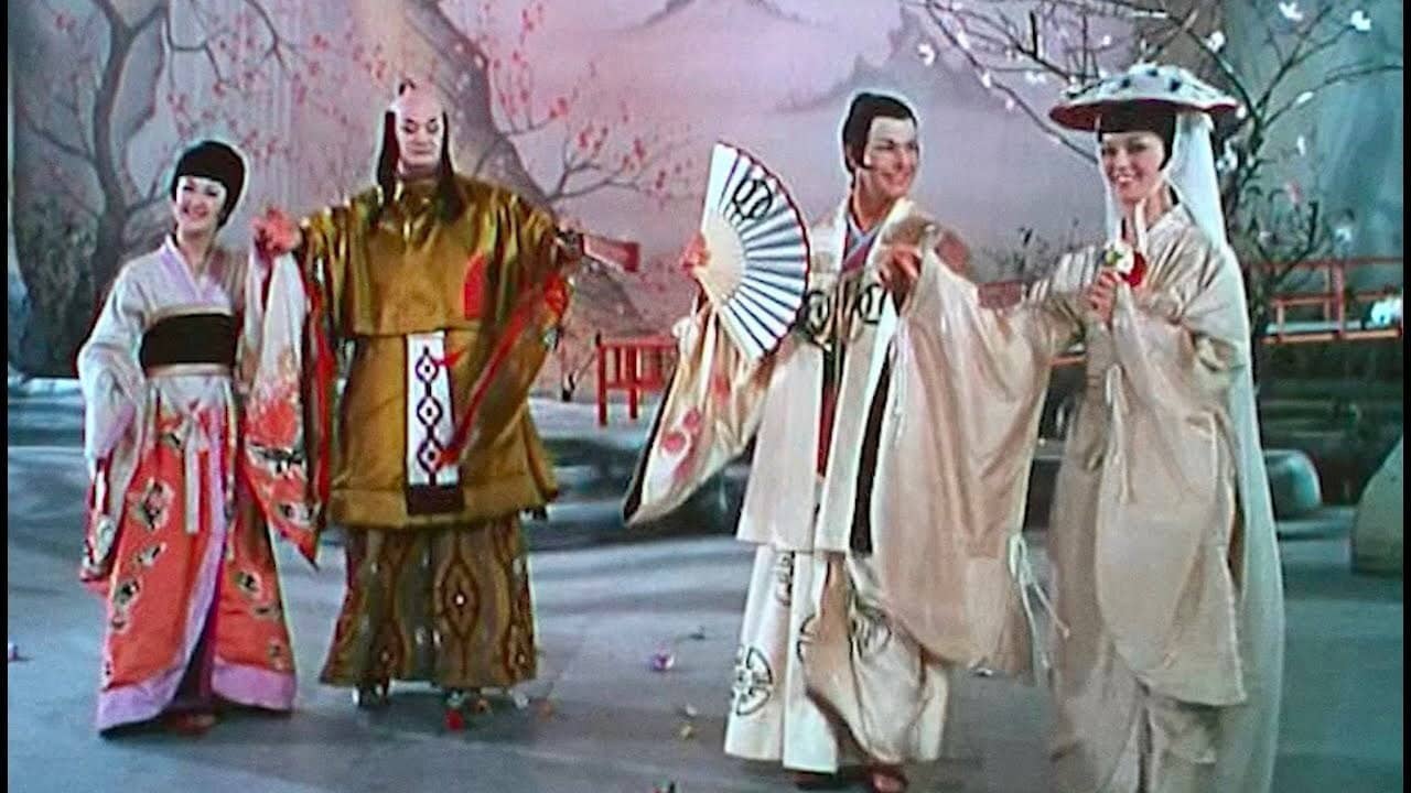 The Mikado backdrop