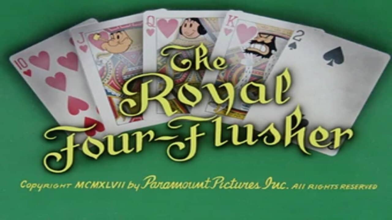 The Royal Four-Flusher backdrop