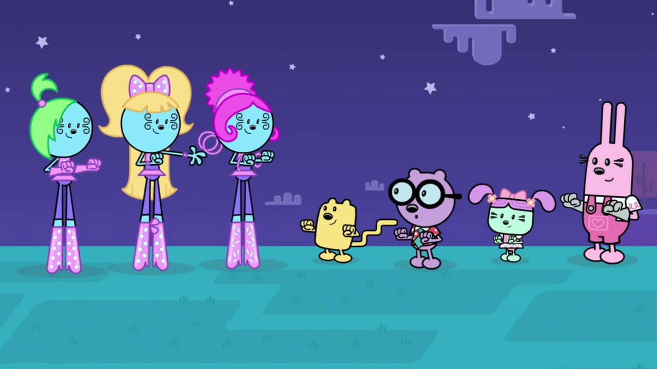 Wow! Wow! Wubbzy!: Wubb Idol backdrop