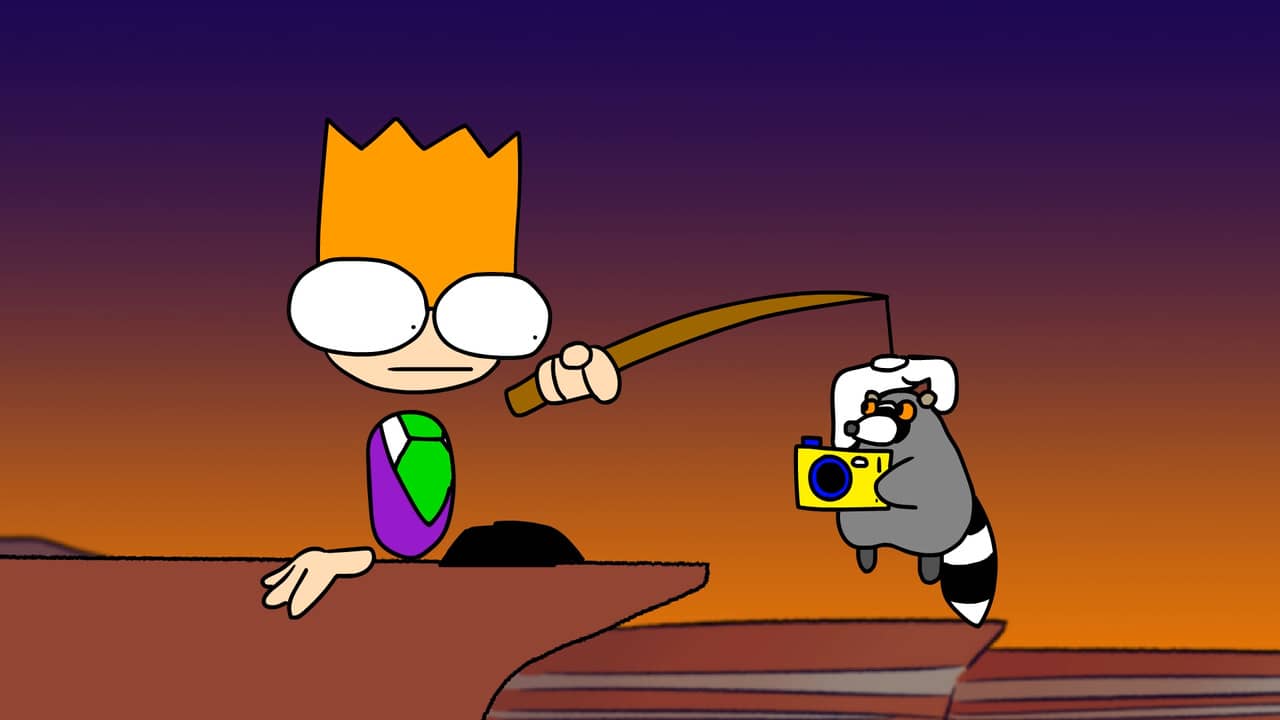 Gone Fissure: A Nerdy Cartoon backdrop