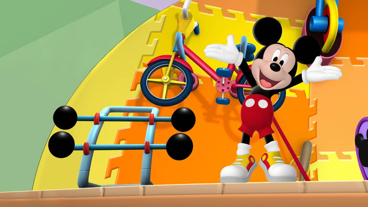 Mickey's Mousekersize backdrop