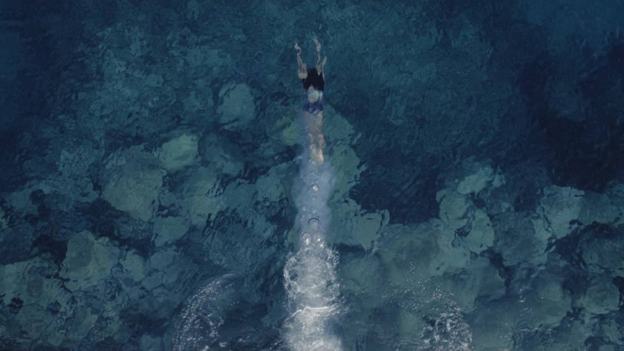 Into the Blue backdrop