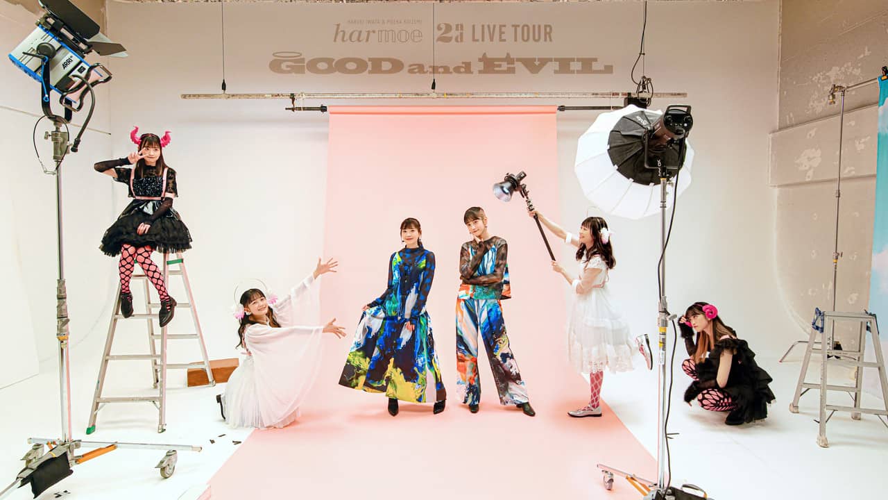 harmoe 2nd LIVE TOUR「GOOD and EVIL」 backdrop