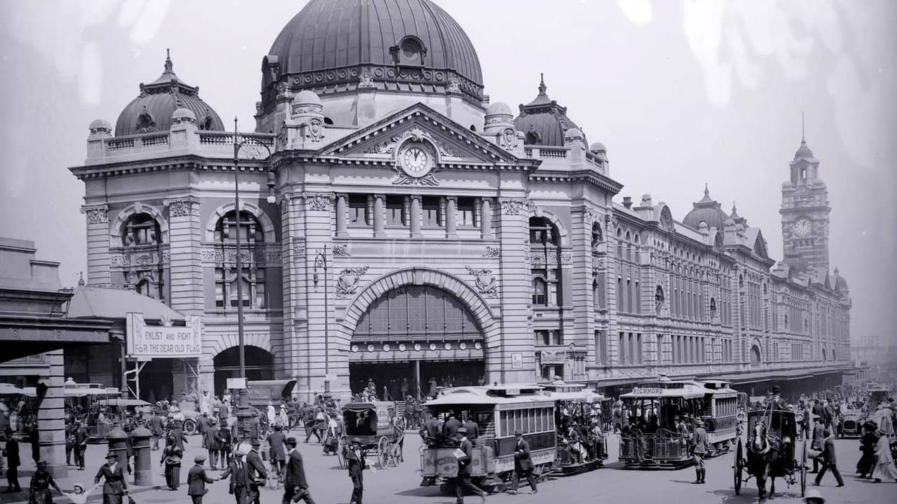 The Lost City of Melbourne backdrop