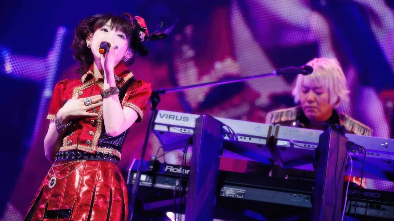 fripSide LIVE TOUR 2014-2015 FINAL in YOKOHAMA ARENA backdrop