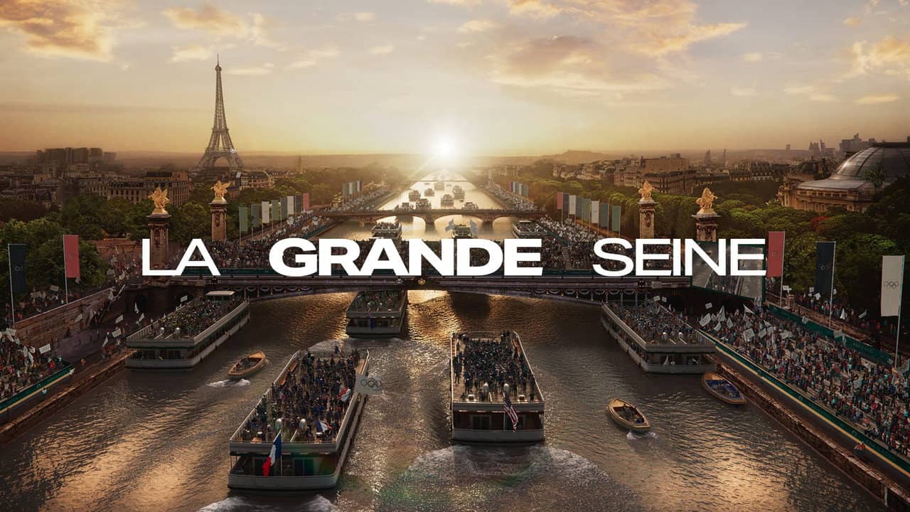 La Grande Seine backdrop