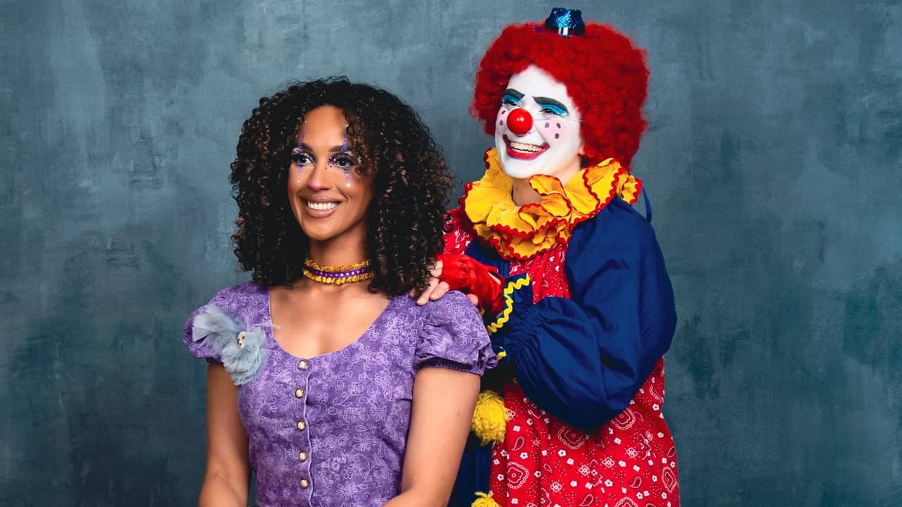 Best Clowns backdrop