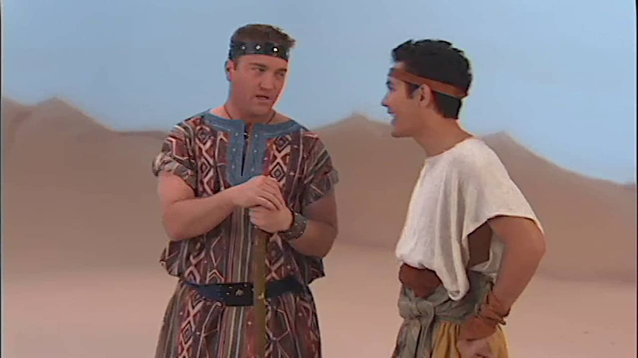 Nephi & Laban backdrop