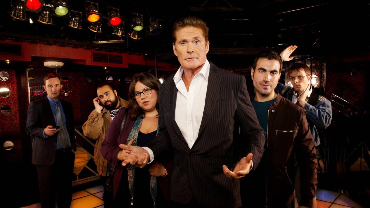 Hoff the Record backdrop