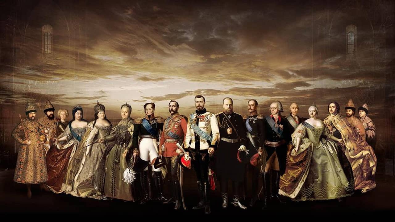 The Romanovs backdrop