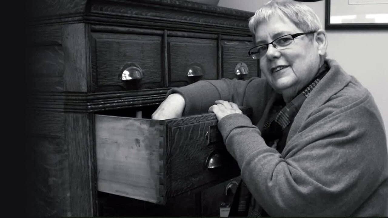 In Particular, Barbara Findlay backdrop