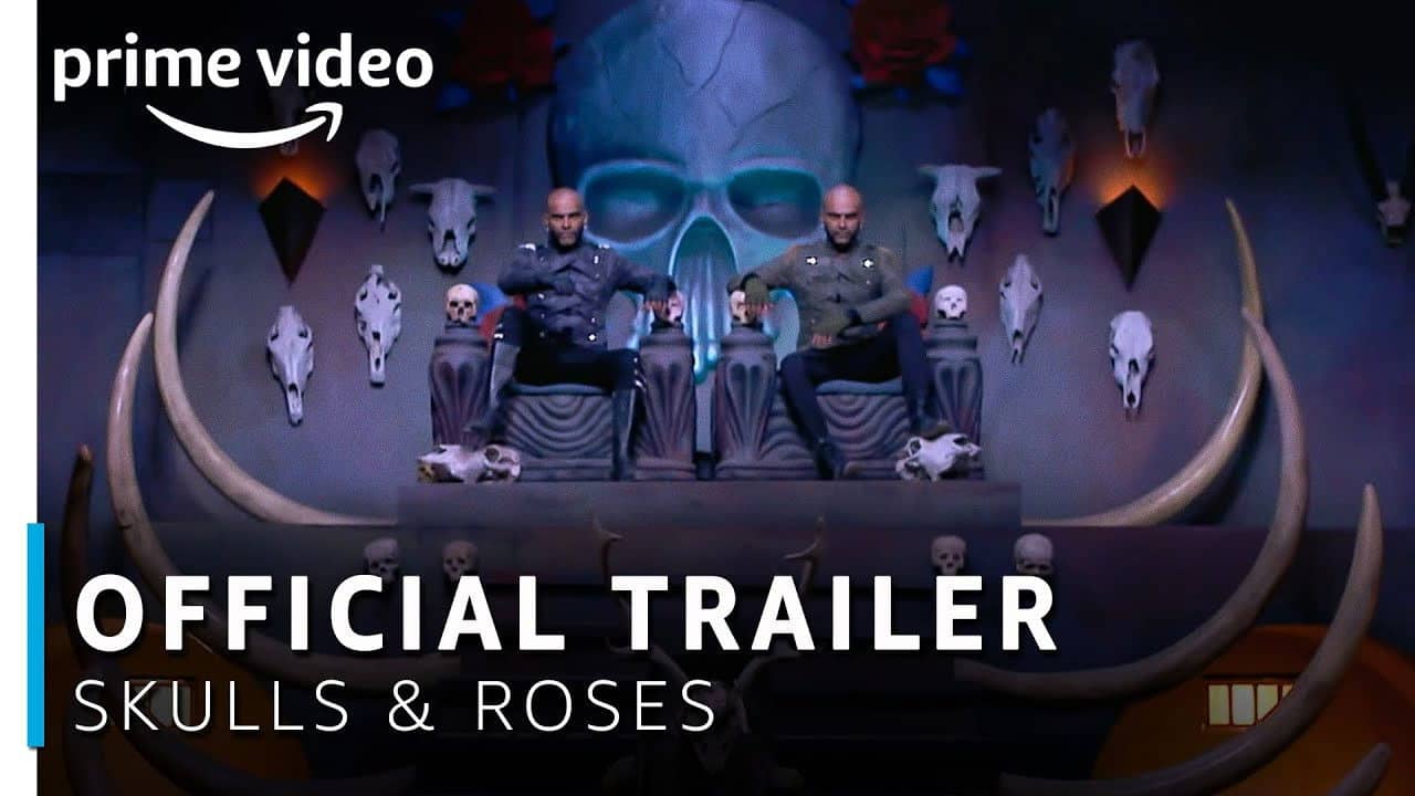 Skulls & Roses backdrop