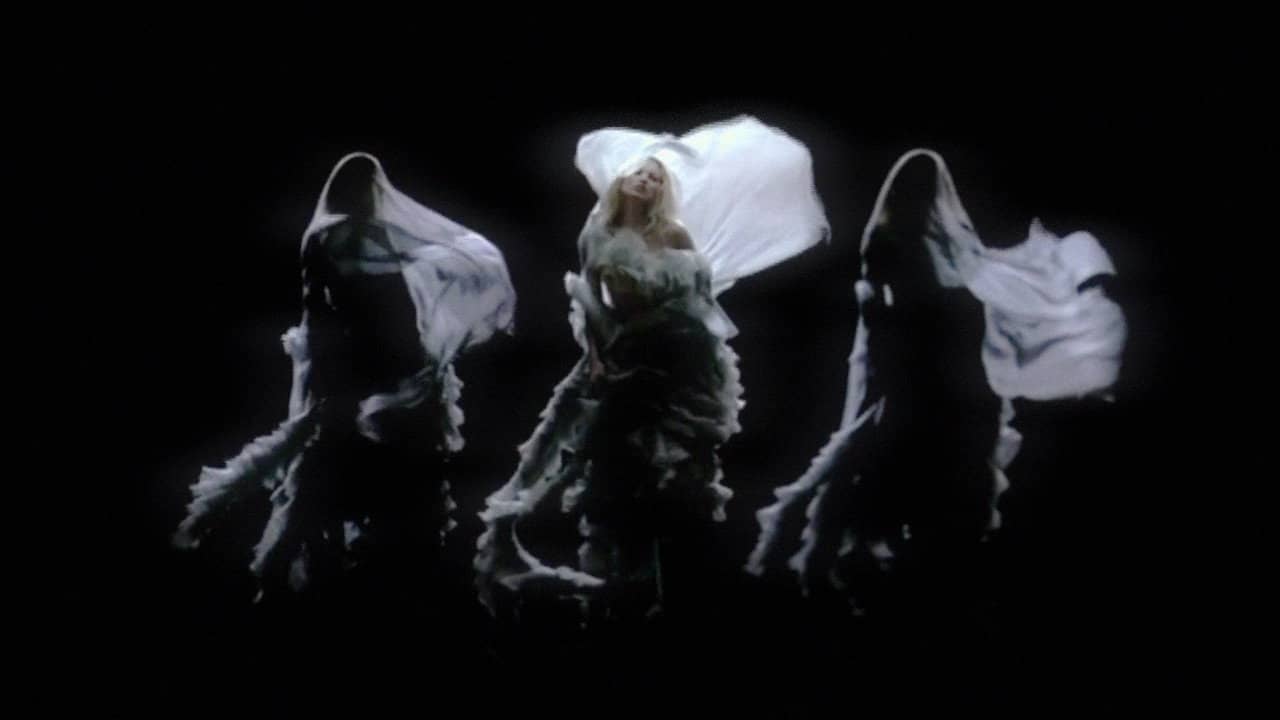 Illusion of Kate Moss backdrop