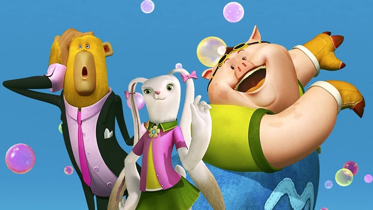 The Adventures of Peanut and Pig backdrop