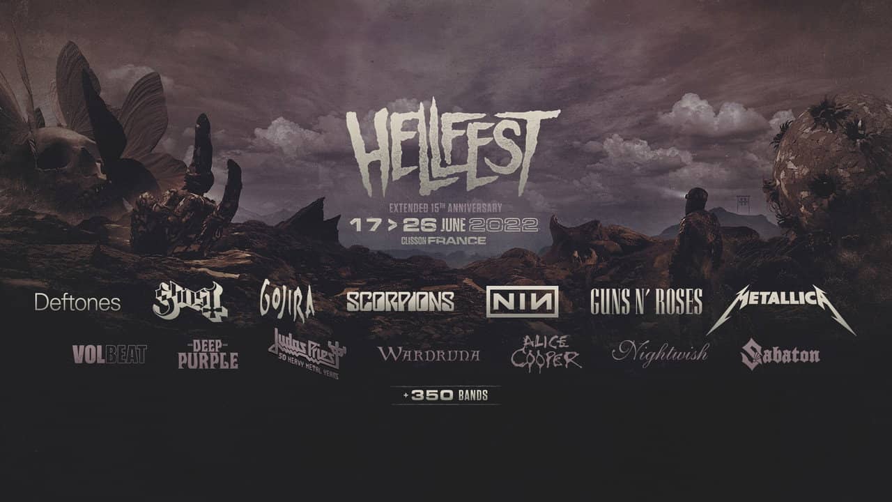 Eluveitie - Au Hellfest 2022 backdrop