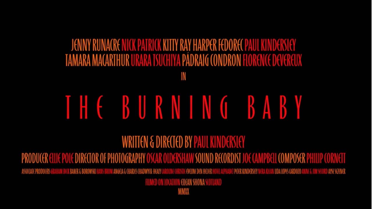 The Burning Baby backdrop