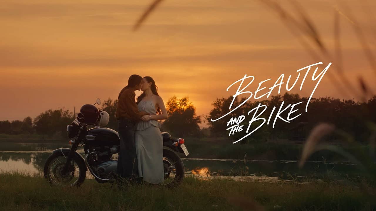 Beauty and the Bike backdrop