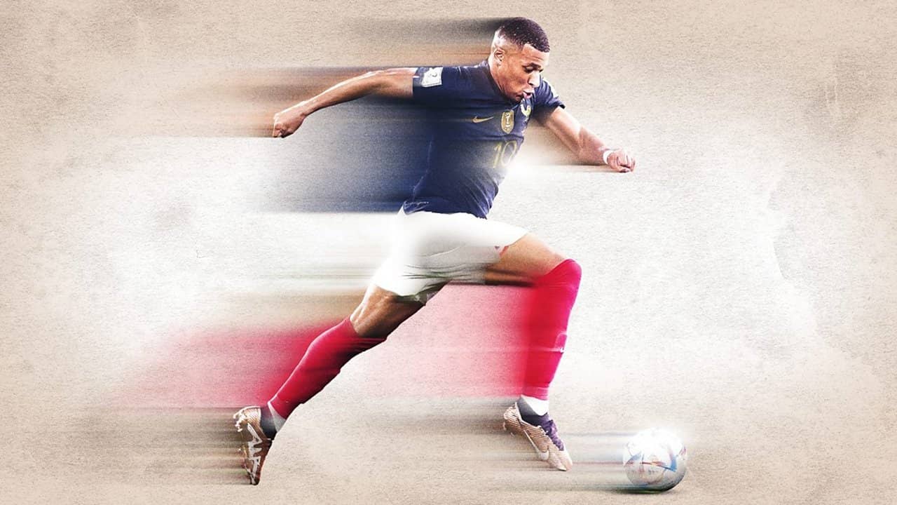 Mbappé backdrop