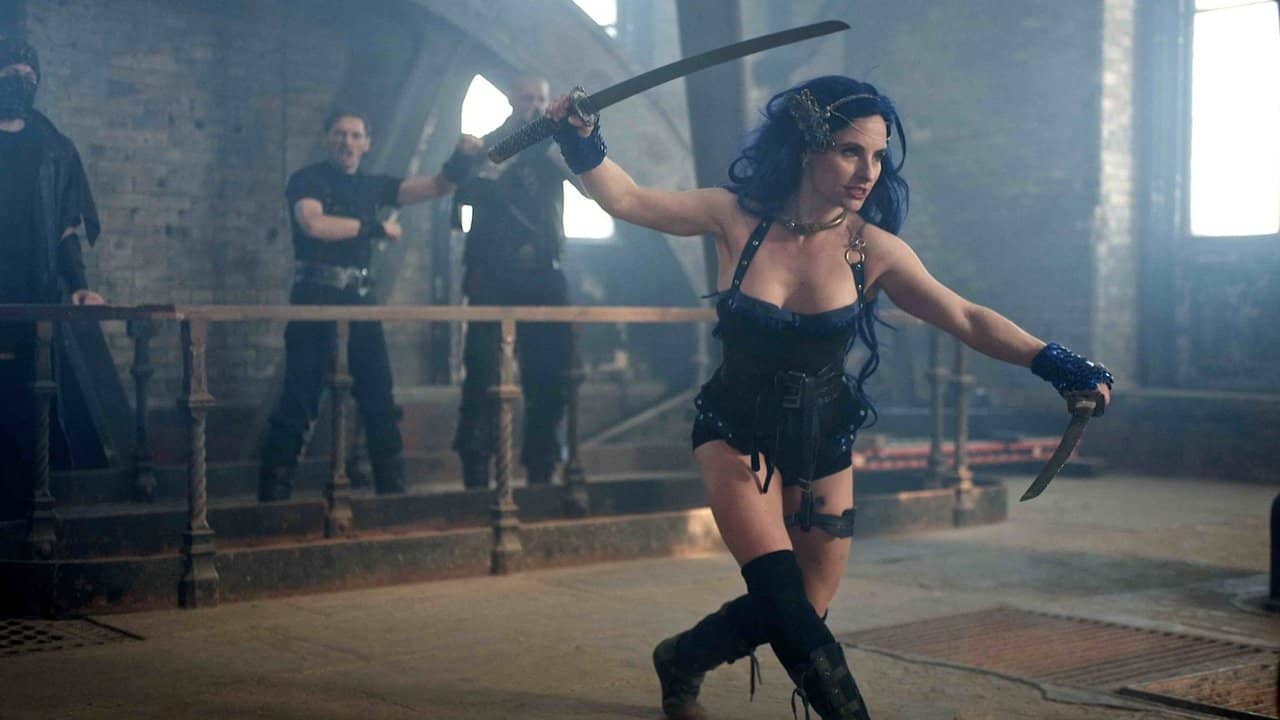 Babes with Blades backdrop