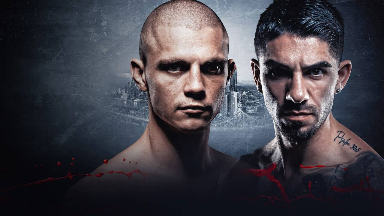 Nikita Tszyu vs. Michael Zerafa backdrop