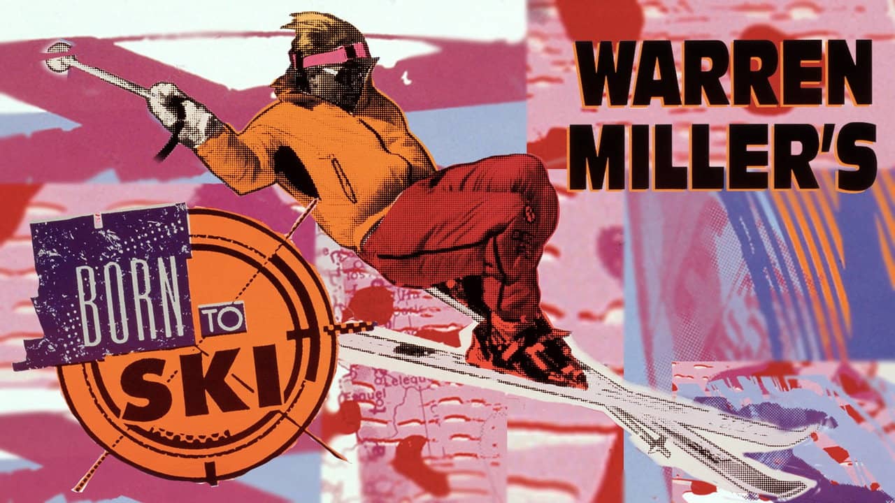 Born to Ski backdrop