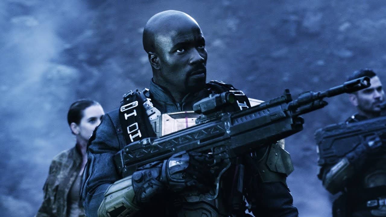 Halo: Nightfall backdrop