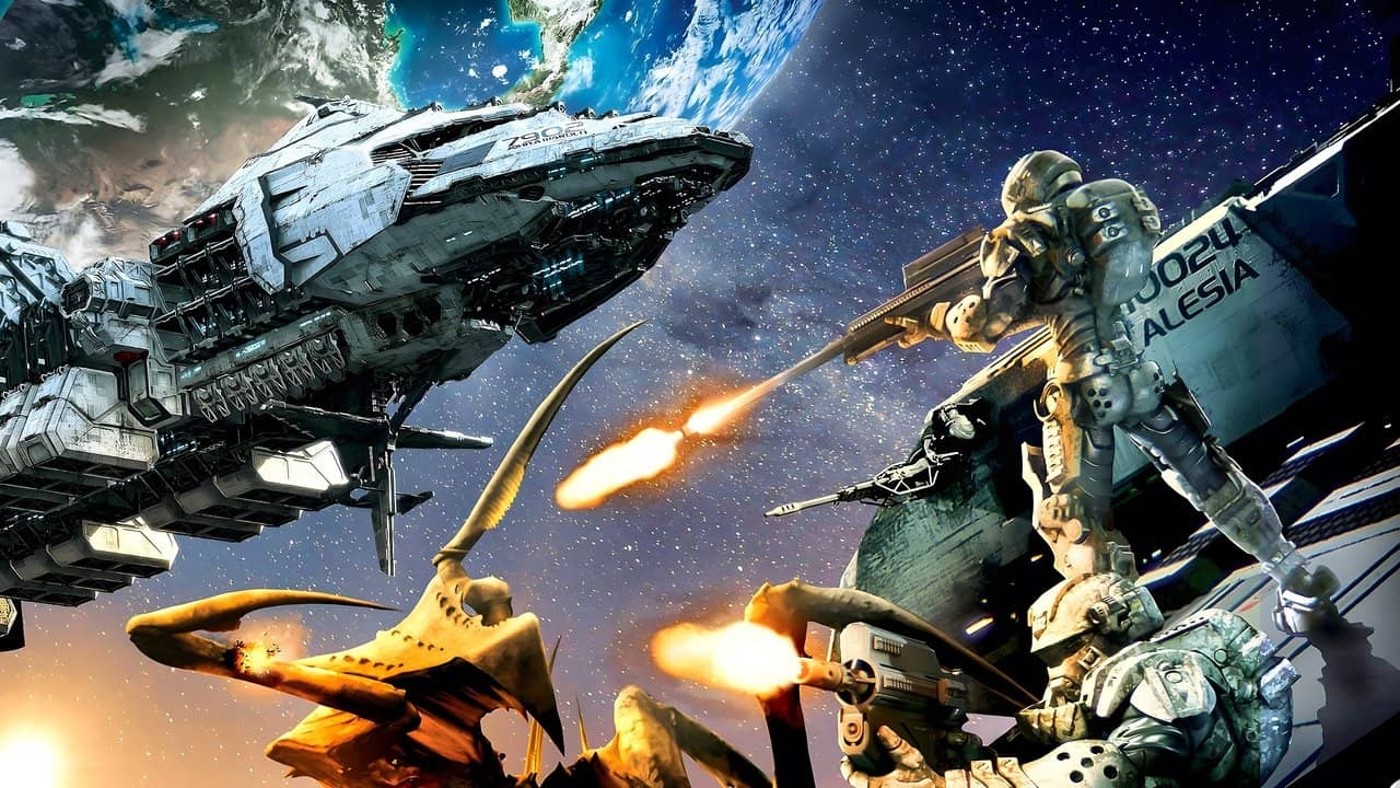 Starship Troopers: Invasion backdrop