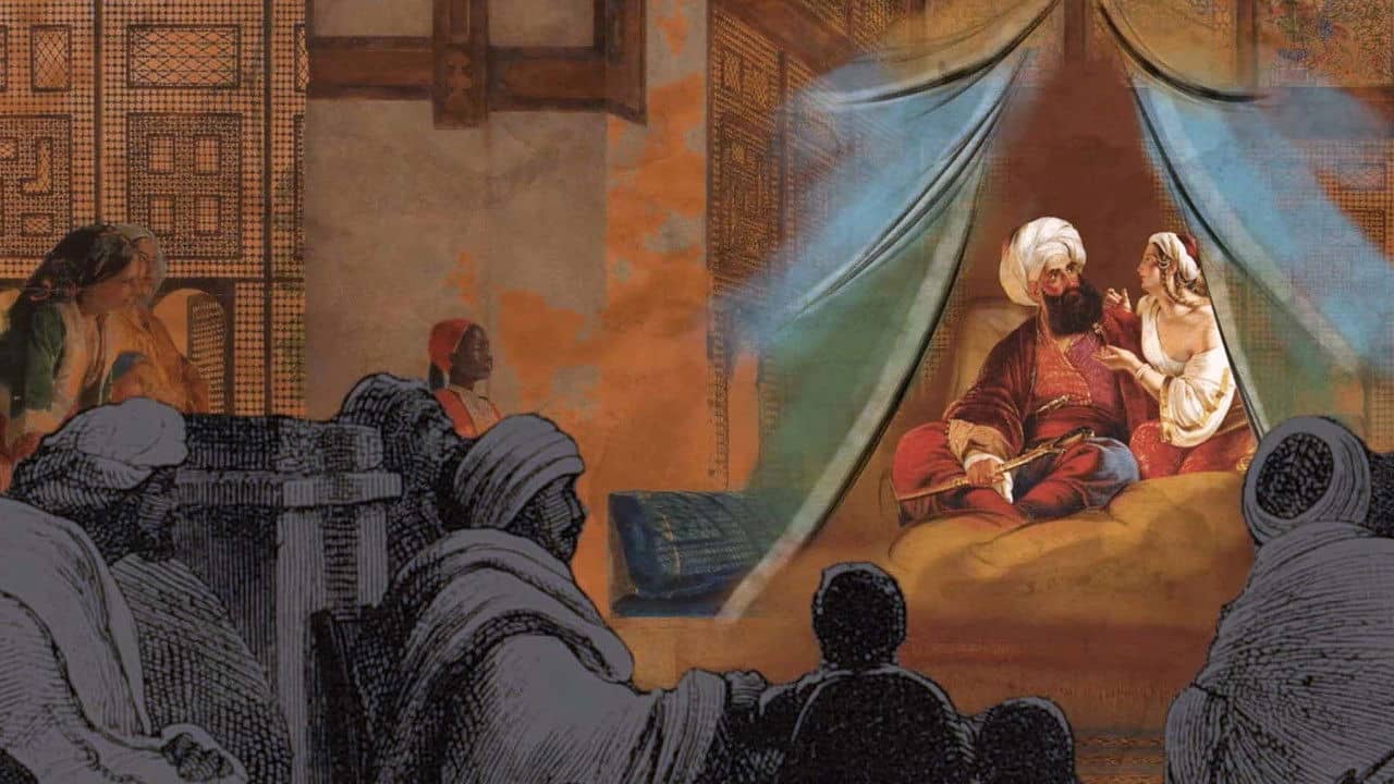 Aladdin and Ali Baba: Stories from the 1001 Nights? backdrop
