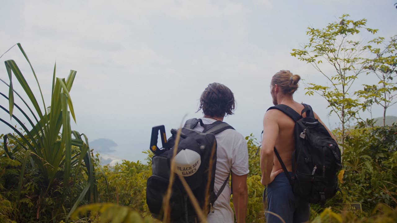 Coconut Valley backdrop