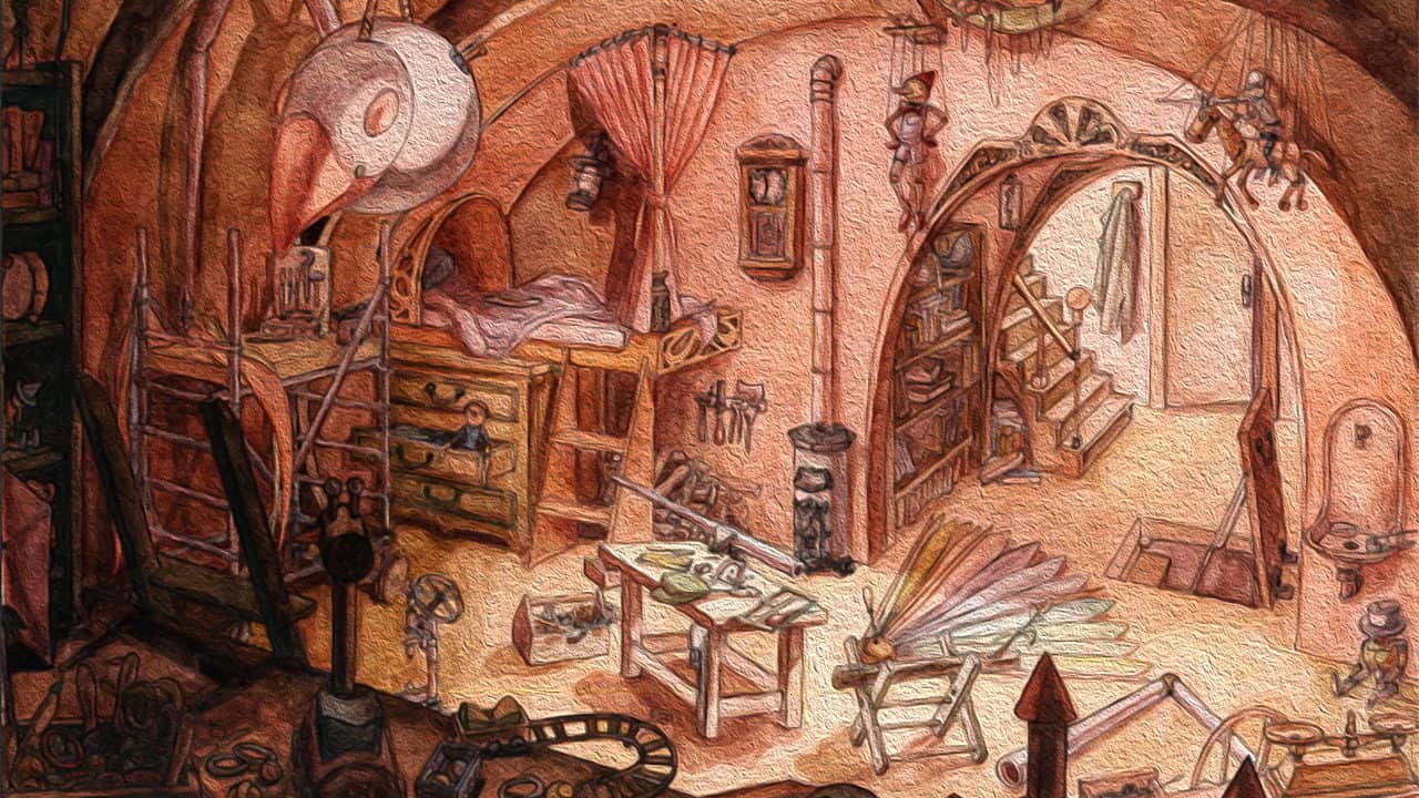 Pinocchio backdrop
