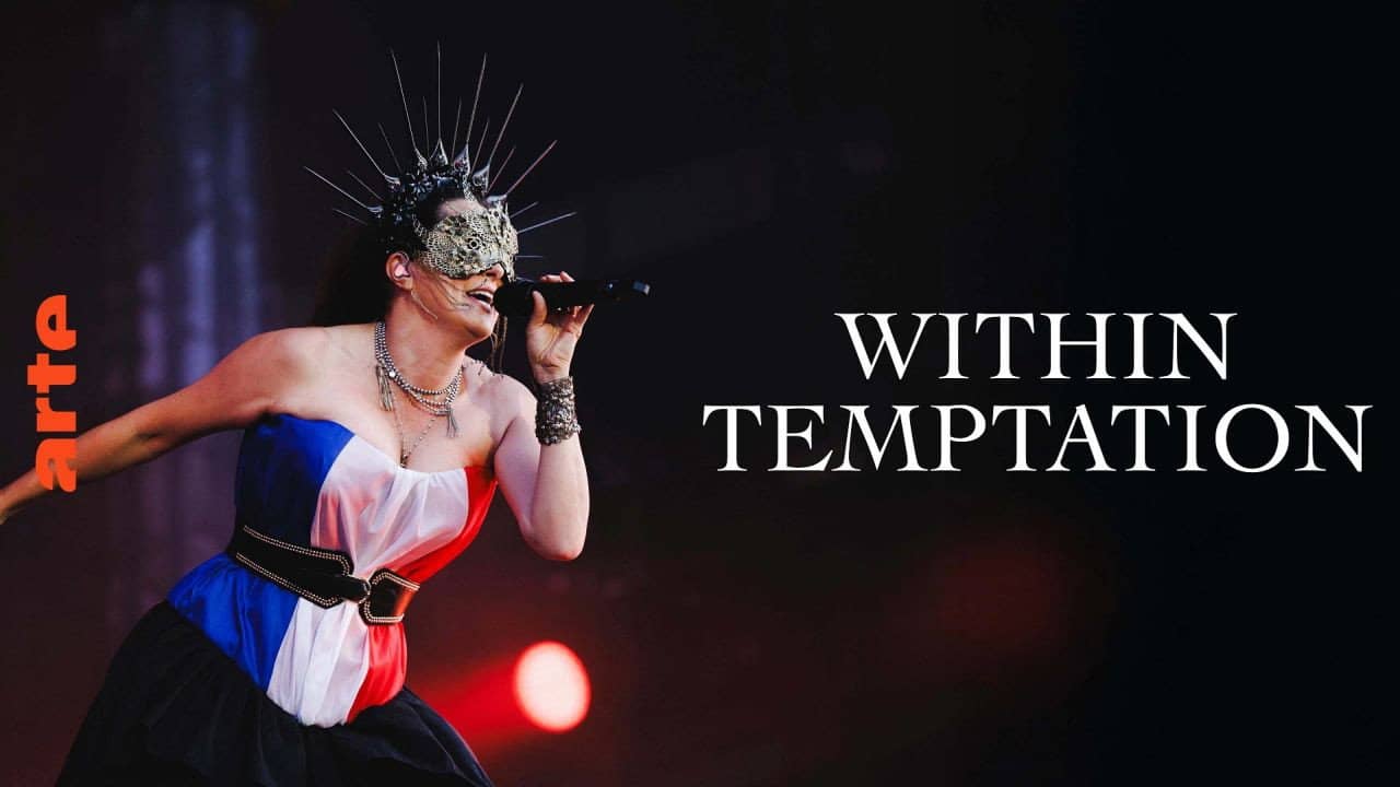 Within Temptation - Hellfest 2025 backdrop