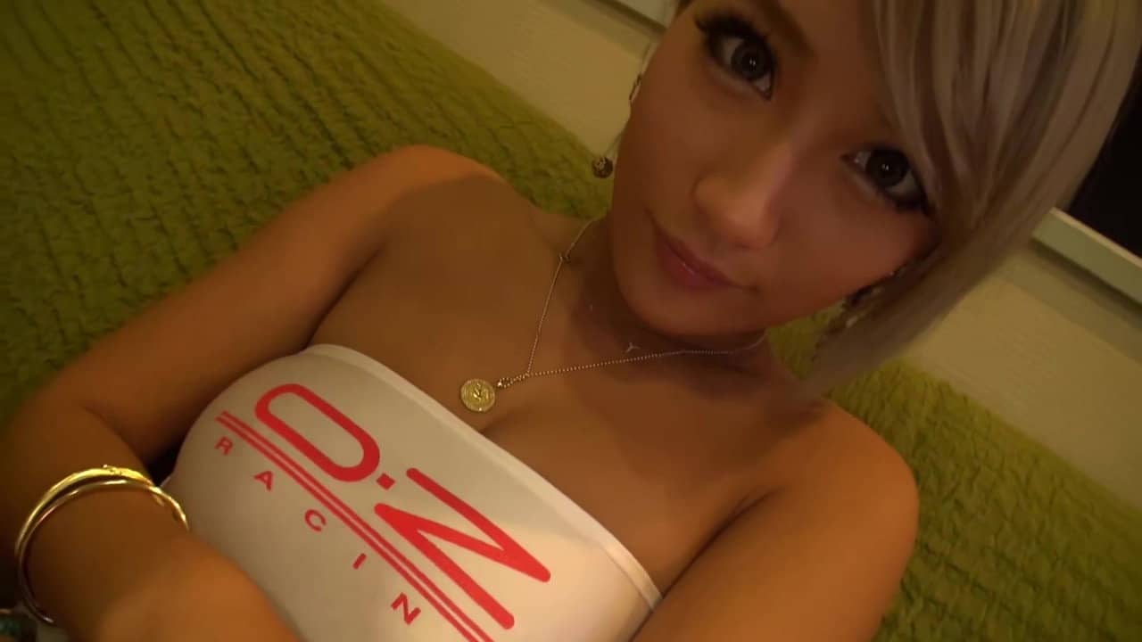 AVOP-244 Obscene Race Queen ~ Obscene Black Skin of Shaved Gal ~ AIKA backdrop