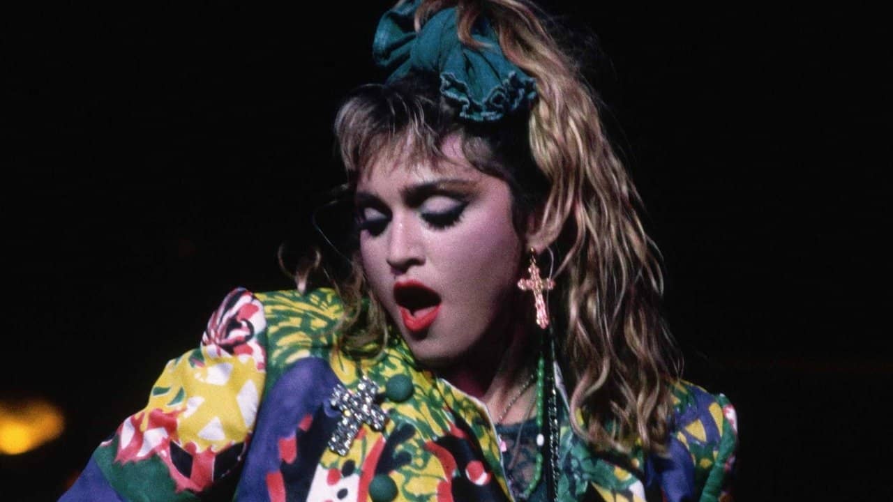Madonna: The Virgin Tour Live backdrop