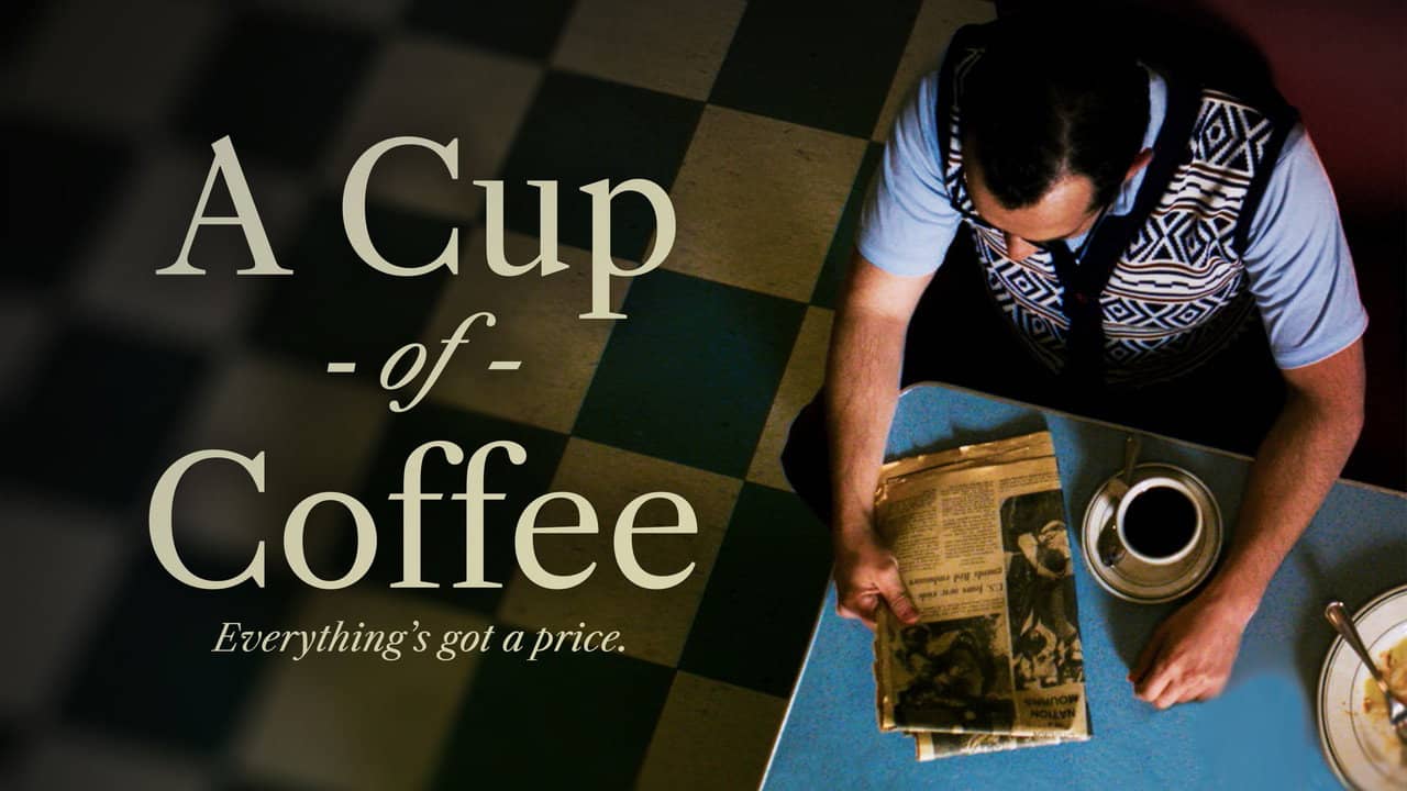 A Cup of Coffee backdrop